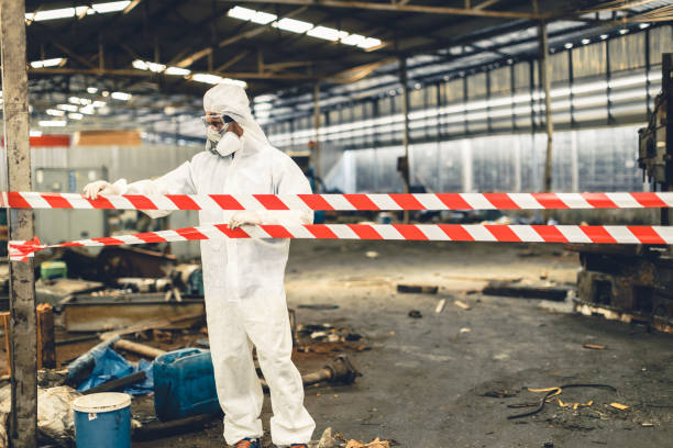 Professional Biohazard technician working in Maxwell, IN